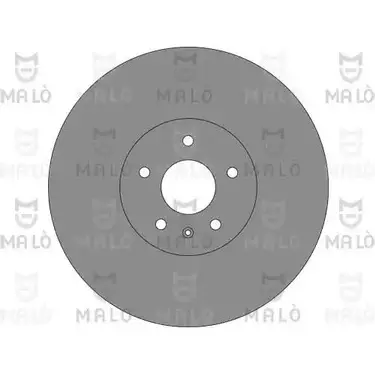 Тормозной диск MALO 2492414 1110402 S4ECF2 J изображение 0
