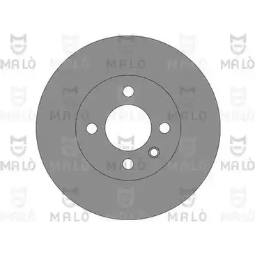 Тормозной диск MALO 2492415 U 6GSXG 1110403 изображение 0