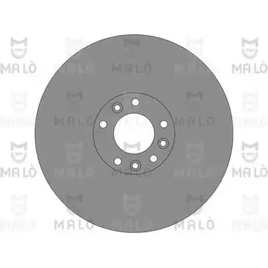 Тормозной диск MALO 2492431 QE O1JAE 1110419 изображение 0
