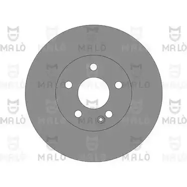 Тормозной диск MALO 2492432 1DTL 04Y 1110420 изображение 0