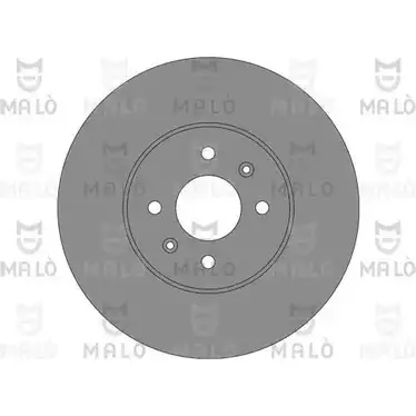 Тормозной диск MALO 1110422 M6R YN 2492434 изображение 0
