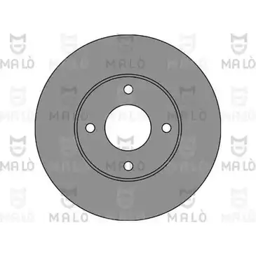 Тормозной диск MALO 2492437 1110425 3 W7RLC0 изображение 0