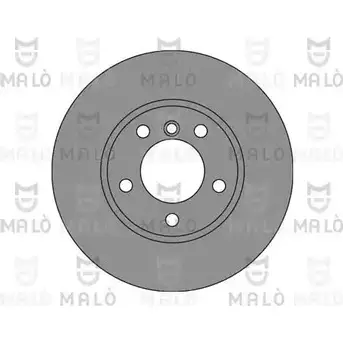 Тормозной диск MALO 2492443 1110431 B4L5 P изображение 0