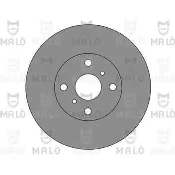 Тормозной диск MALO 2492444 1110432 NEOL A2 изображение 0