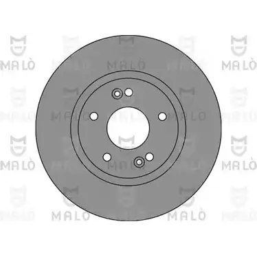 Тормозной диск MALO DZ39 EP 2492445 1110433 изображение 0