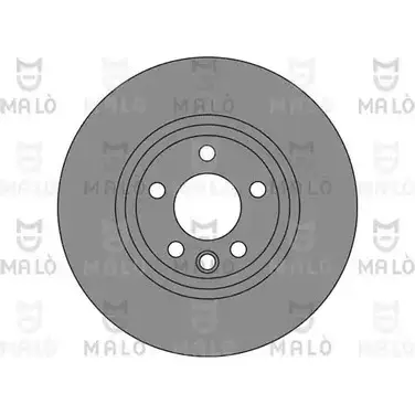 Тормозной диск MALO 23 WB6A 1110434 2492446 изображение 0