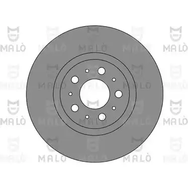 Тормозной диск MALO HIVG FNZ 2492450 1110438 изображение 0