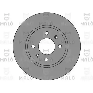 Тормозной диск MALO 1110440 C DAAA4W 2492452 изображение 0