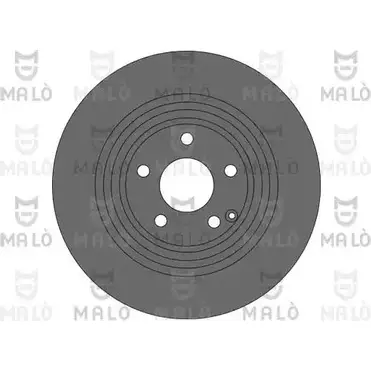 Тормозной диск MALO J6PZ2 C 1110441 2492453 изображение 0