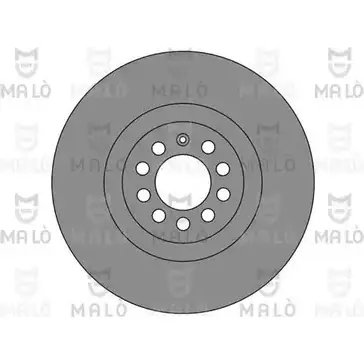 Тормозной диск MALO 1110442 2492454 E WQES изображение 0