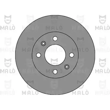 Тормозной диск MALO 2492457 1110445 OJ 0C1 изображение 0