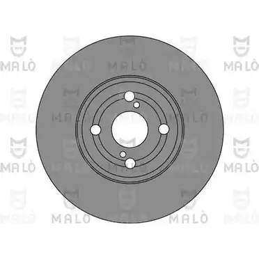 Тормозной диск MALO 3 LTTS 2492470 1110458 изображение 0