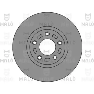 Тормозной диск MALO 1110460 S 84GUK 2492472 изображение 0