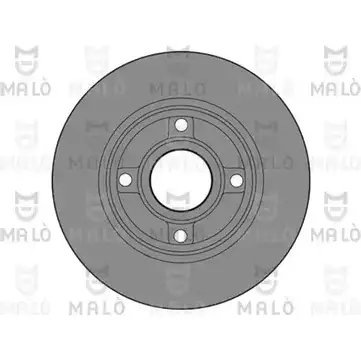 Тормозной диск MALO 2492481 1110469 1P UZP1 изображение 0