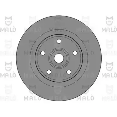 Тормозной диск MALO 2492487 1110475 HKMH6 Z6 изображение 0