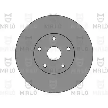 Тормозной диск MALO PMZ TEL 1110485 2492497 изображение 0