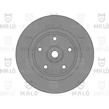 Тормозной диск MALO 2492498 1110486 ECVU B изображение 0