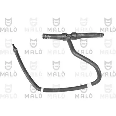 Патрубок печки MALO 2495218 148632A WMZ6 3