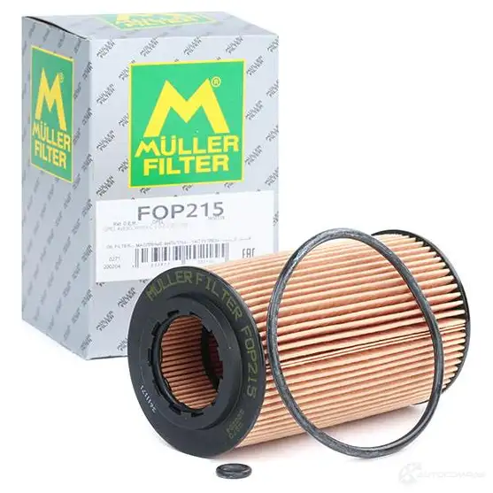 Масляный фильтр MULLER FILTER Z6A8 8P 8033977202155 3276726 fop215 изображение 1