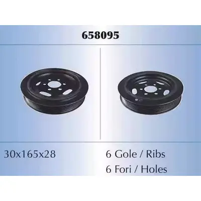 Шкив коленвала MALO 7Z06R2 B 2509193 658095