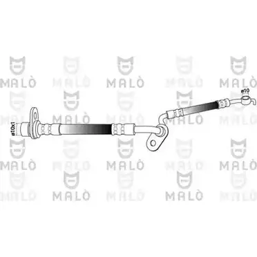 Тормозной шланг MALO 8E8 F9 2510297 80220 изображение 0