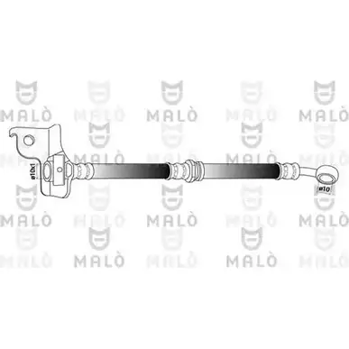 Тормозной шланг MALO 80498 FDO6 IY5 2510595 изображение 0
