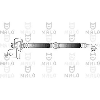 Тормозной шланг MALO 2510596 80499 CW Z4D изображение 0