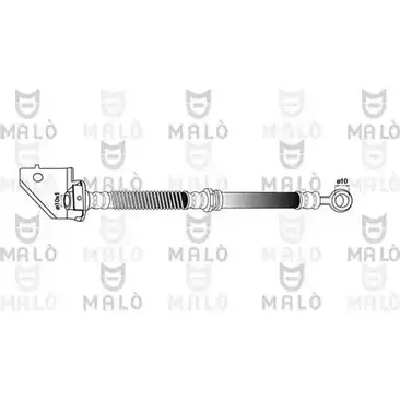 Тормозной шланг MALO 80518 FWU 91AS 2510616 изображение 0