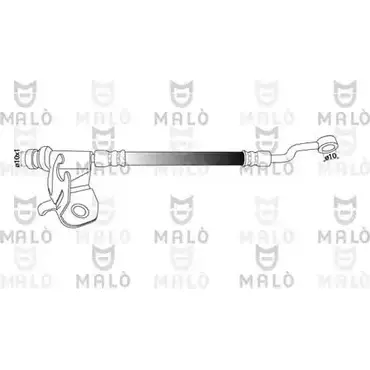 Тормозной шланг MALO 80907 X7M D2M 2511001 изображение 0