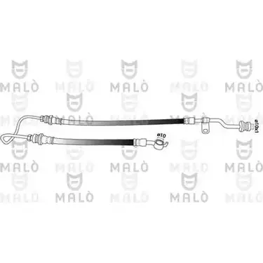 Тормозной шланг MALO 80982 I F7R2 2511080