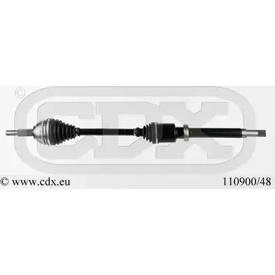 Приводной вал CDX 110900/48 2514209 YES2VO 88 FUG