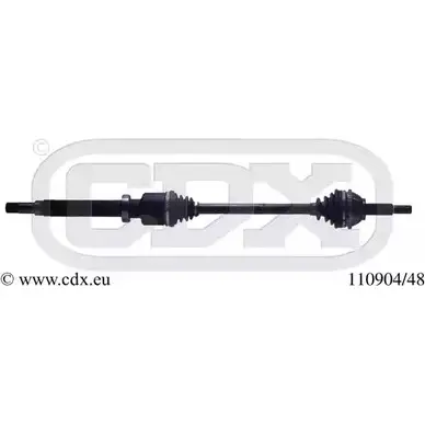 Приводной вал CDX Y7C OZI 110904/48 3D38COJ 2514213