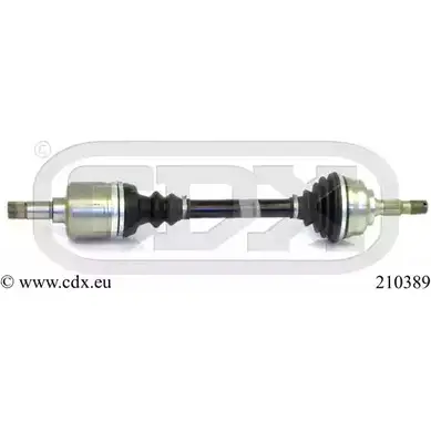 Приводной вал CDX XSPS E G6P4QT 210389 2514979