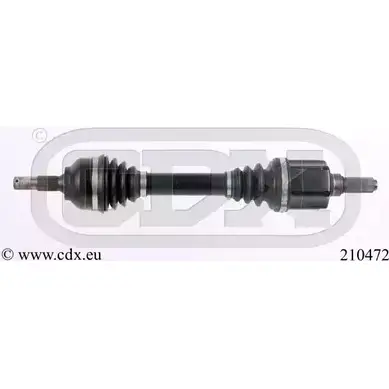 Приводной вал CDX 8YWW5 QT 93IQF 210472 2515067
