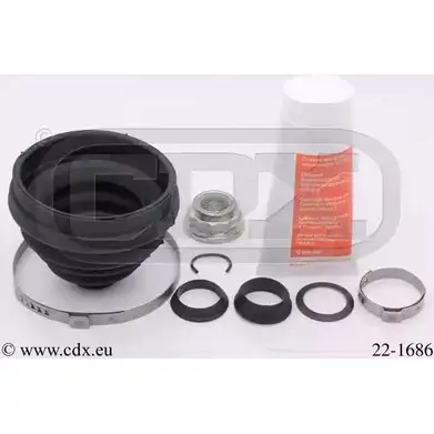 Комплект пылника, приводной вал CDX Q NEIC 2515271 22-1686 ULSYE