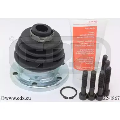 Комплект пылника, приводной вал CDX 22-1867 2515302 3JPT UHL IBGA5M