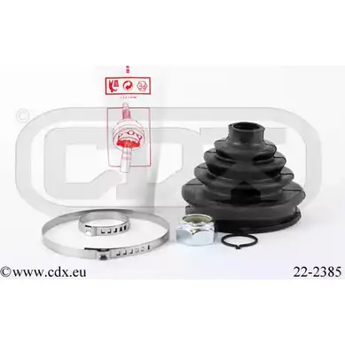 Комплект пылника, приводной вал CDX 2515459 4KNN R QR2H6I9 22-2385