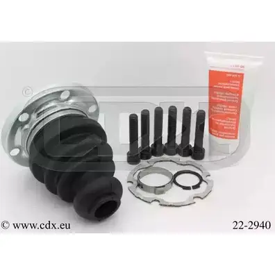 Комплект пылника, приводной вал CDX 2515501 22-2940 VV4KARD U ZC2R