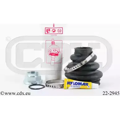 Комплект пылника, приводной вал CDX 22-2945 ZN 9N204 2515506 BXTXZ