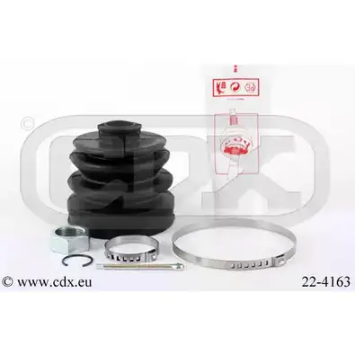 Комплект пылника, приводной вал CDX 22-4163 ZLX CB LA6LH 2515558