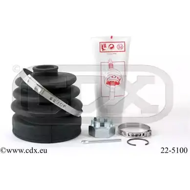 Комплект пылника, приводной вал CDX 22-5100 XE0WEN 2515757 VRK W7Z