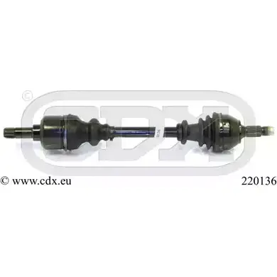 Приводной вал CDX 220136 OE U40 2515953 0NYRO1 изображение 0