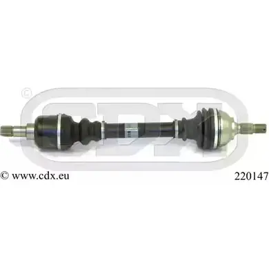 Приводной вал CDX V EDLIKJ QO0QN1P 2515964 220147 изображение 0