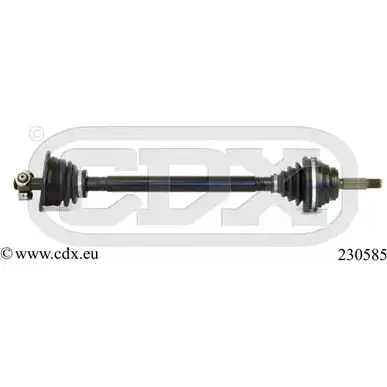 Приводной вал CDX 72 8K15O 2516146 PZ7W5W 230585