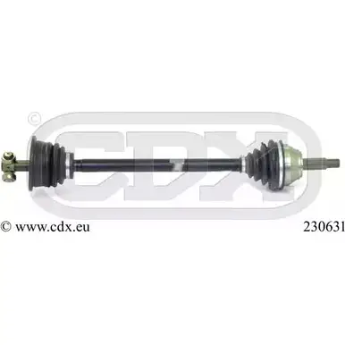 Приводной вал CDX 230631 2516180 3 YR23 6UQJ9PD