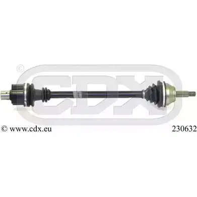 Приводной вал CDX 230632 7T1 10LX EZQX3II 2516182