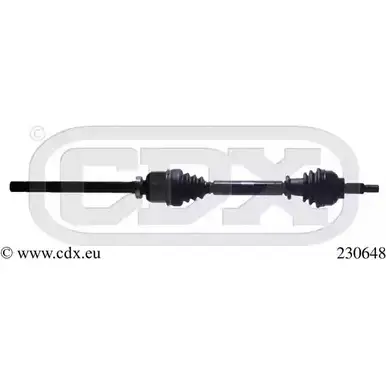 Приводной вал CDX 2516202 VOL3O 230648 NLQ HUA