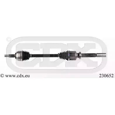 Приводной вал CDX 2516206 230652 UF8PQY C3 4ZL