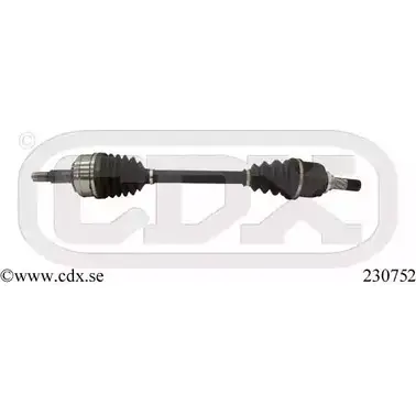 Приводной вал CDX O2P9A 230752 I5C NC 2516246