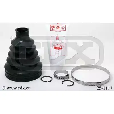 Комплект пылника, приводной вал CDX 8VTOUV 2516331 25-1117 3W 4NR